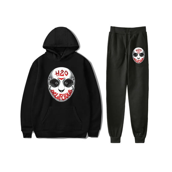 H2O Delirious Hoodies Jogger Pants 2 Pieces Sets Streetwear Sweatshirt Sweatpant Suit