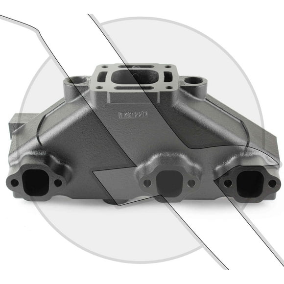 4.3L V6 Exhaust Manifold 190 205 Mercruiser 99746A17 Sierra 18-1952-1 GLM 51220