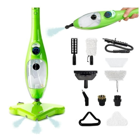 H2O X5 Dual Blast - 5-in-1 - Steam Mop & Handheld Steam Cleaner for Floors, Carpets