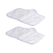 H2O MOP STEAMFX Pro Accessory Kit 2 Pack Microfiber Floor Pads & Cloths