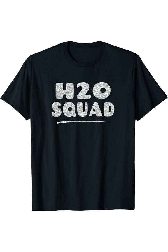 H2O Squad Marathon Water Station Team 5K 10K Running Event T-Shirt, Unisex T-Shirt
