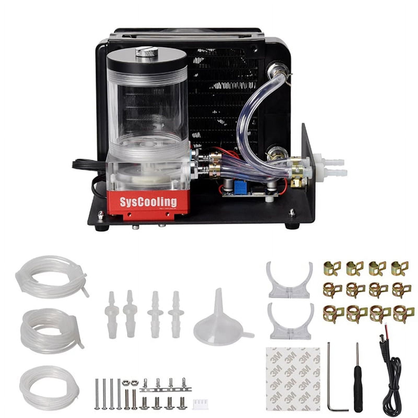 H2O Water Cooling Radiator Kit for H2 Direct Hotend Extruder for 3 V2