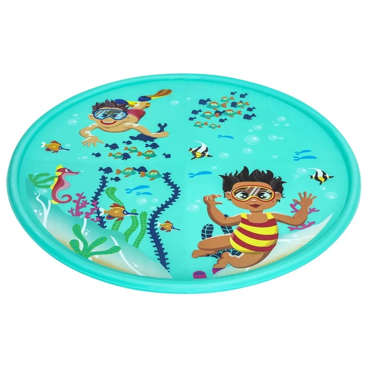 Piscina Plegable Para Perros Grandes - 170 Cm De Diámetro, Antideslizante, Ideal Para Jardín Y Juegos De Verano