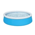 thumbnail image 1 of H2OGO! 5' x 15" Inch My First Fast Set Inflatable Ring Kiddie Swimming Pool, 1 of 8