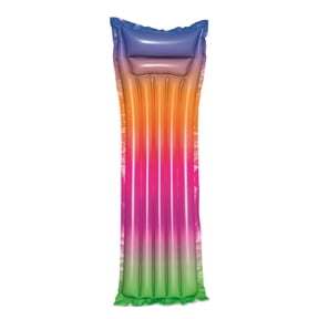 H2OGO! 6' x 27" Rainbow Pool Mat, Pink
