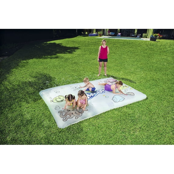 H2OGO! Kids Summer Backyard Toy, Fun Blobz Art Water Mat, Outdoor Game ...