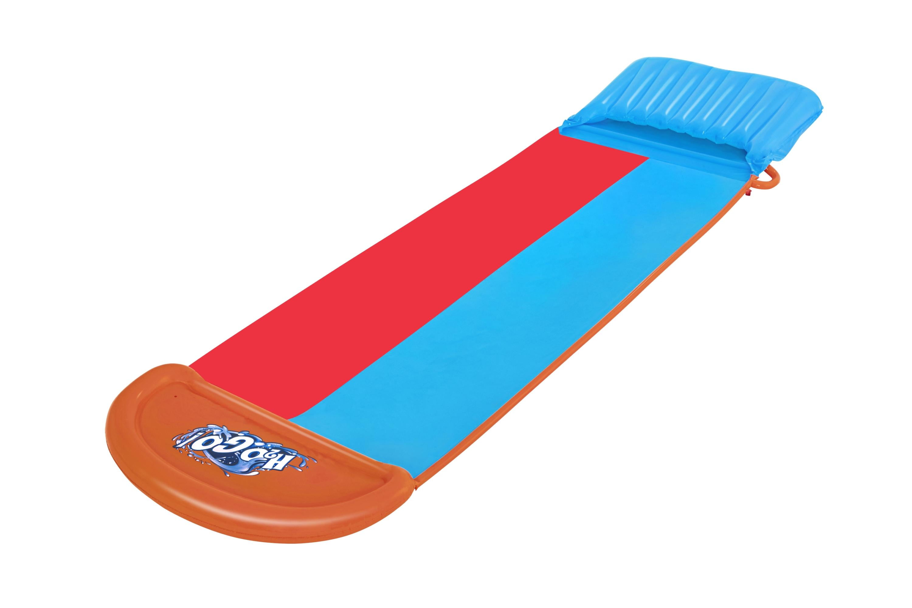 H2OGO! Child Double Lane Water Slide with Tsunami Splash