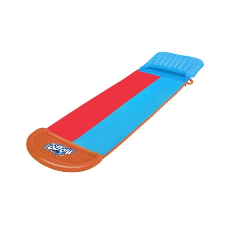 H2OGO! Child Double Lane Water Slide with Tsunami Splash Ramp 16'