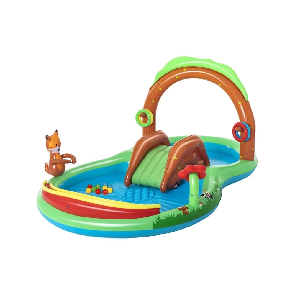 H2OGO Friendly Woods Inflatable Play Pool Center - Walmart.com