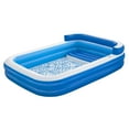 thumbnail image 1 of H2OGO! Inflatable Family Lounge Pool, 1 of 4