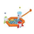 thumbnail image 1 of H2OGO! Inflatable Mega Play Center - CosmoKids - 85" Spaceship Ball Pit, 50 Balls, 2 Foam Rockets, 2 Planets, Electric Air Blower, In-Outdoor, Kids 3+, 1 of 11