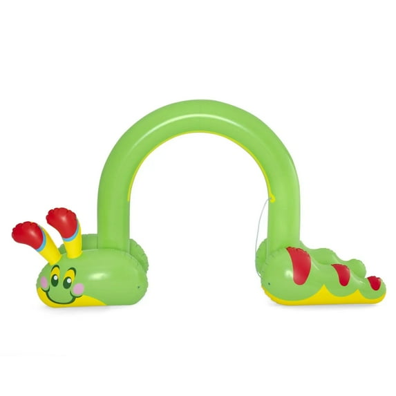 H2OGO! Jumbo Green Caterpillar Inflatable Outside Water Sprinkler Arch