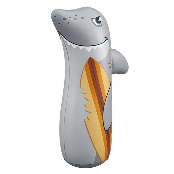 H2OGO! Kids Inflatable 35" Animal Bop Bag - Shark
