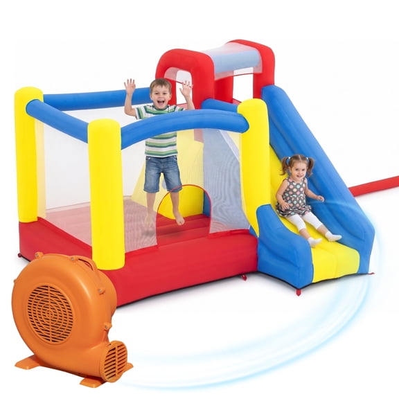 H2OGO! Slidetastic Kids Inflatable Mega Bounce Park