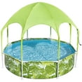 thumbnail image 1 of H2OGO!Splash-In-Shade Play Pool - 8' x 20" - 446 , UV Safe Shade Cover With Water Mister, Kids Pool, 1 of 7