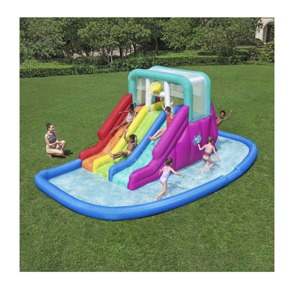 H2OGO! Triple Splash 8'9" Inflatable Water Park