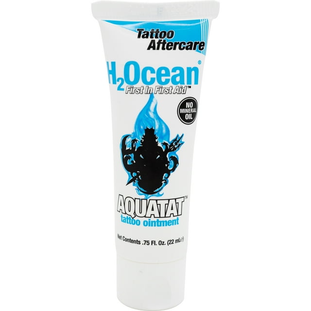 H2Ocean Aquatat Tattoo Aftercare Healing Ointment, Lotion & Moisturizer