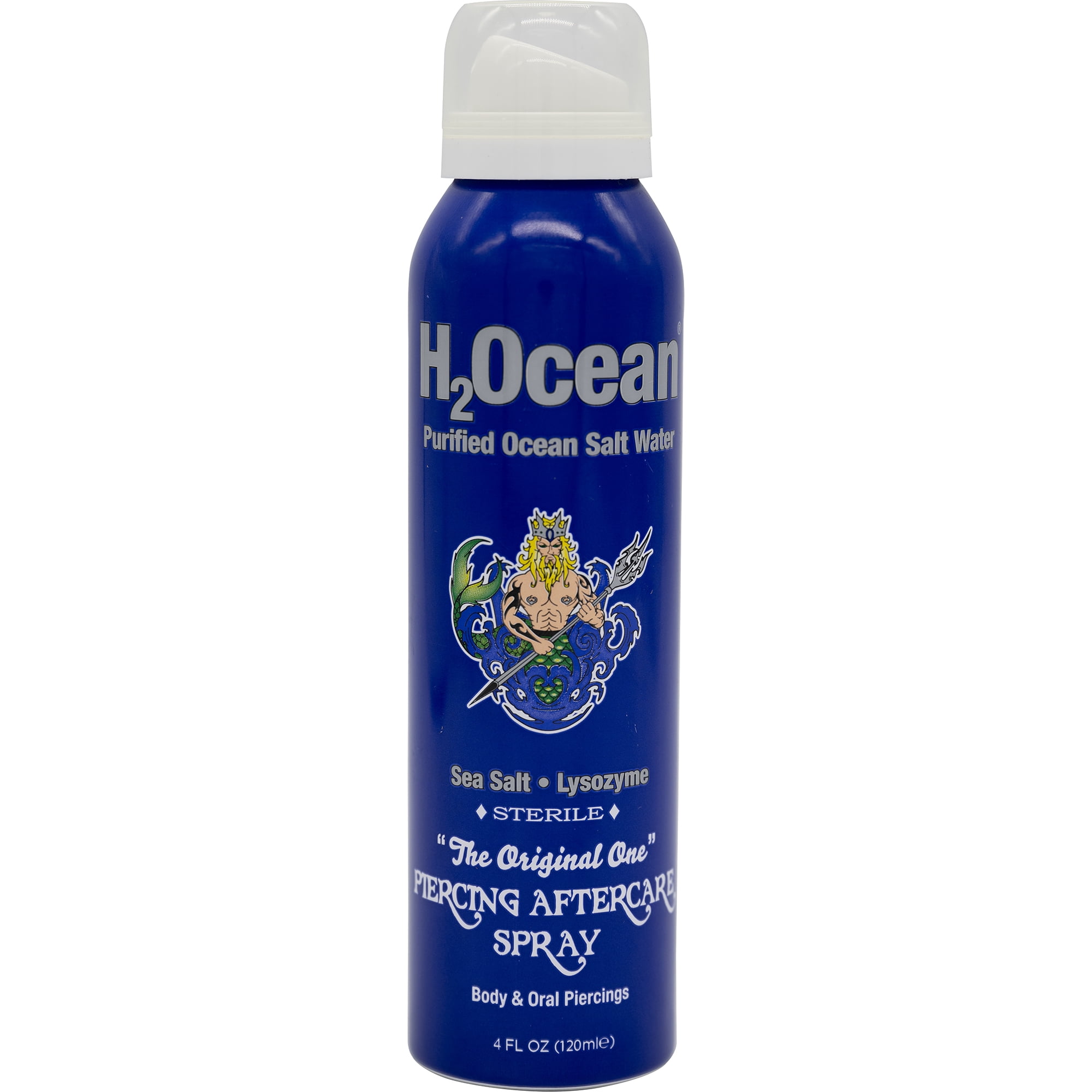 H2Ocean Piercing Aftercare Spray, Sea Salt Keloid & Bump Treatment ...