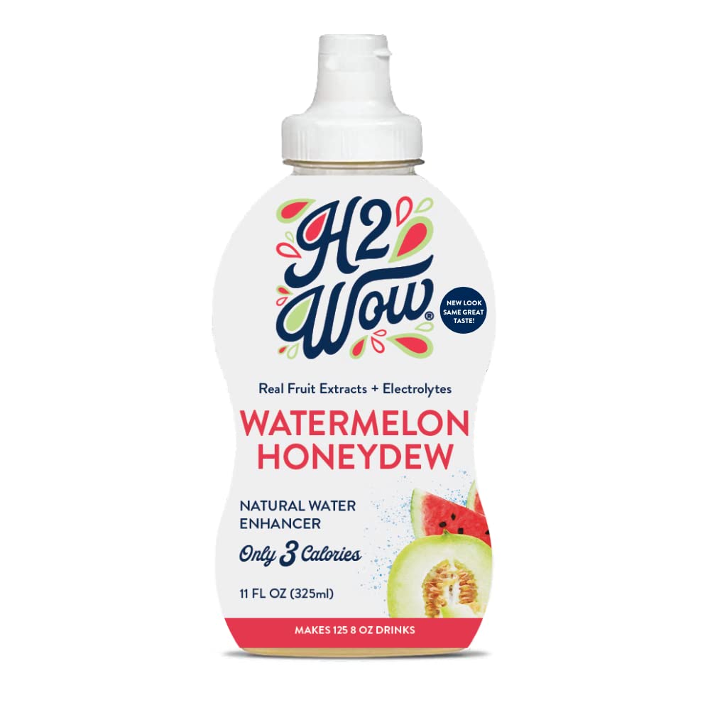 H2wOw Water Enhancer Drops ORGANIC & Natural Extracts of Real Fruit