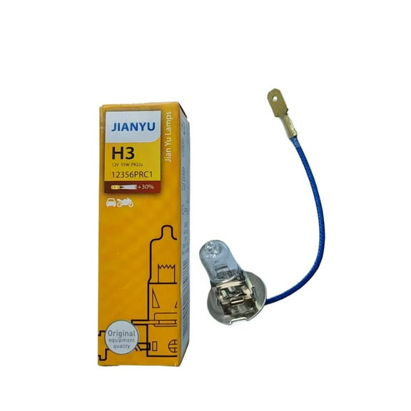 H3 12V 55W halogen bulb - High-performance lighting suitable for automotive/off-road use -