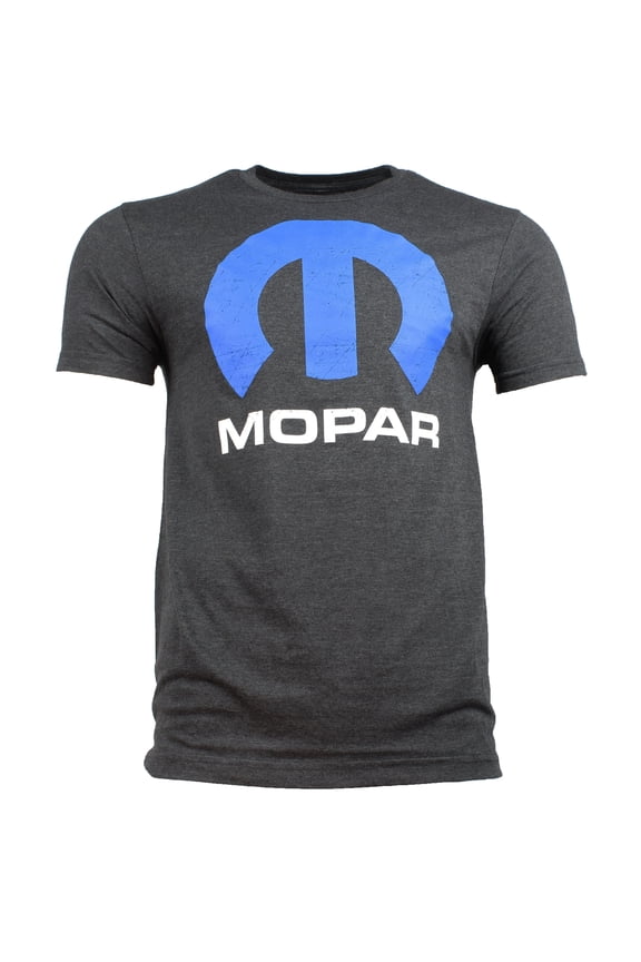 Mens Mopar Short Sleeve Graphic T-Shirt (Charcoal Heather, Small)