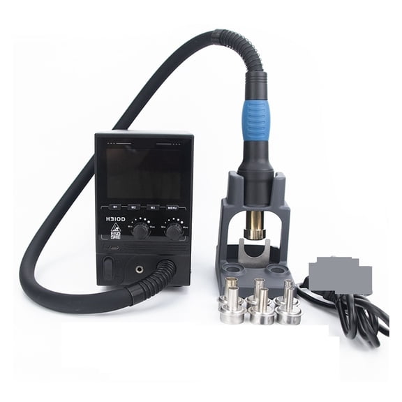 H310D 1000W Hot Air Gun Soldering Station Digital Display Intelligent Temperature Control Heating BGA Rework Station ,Complete Set
