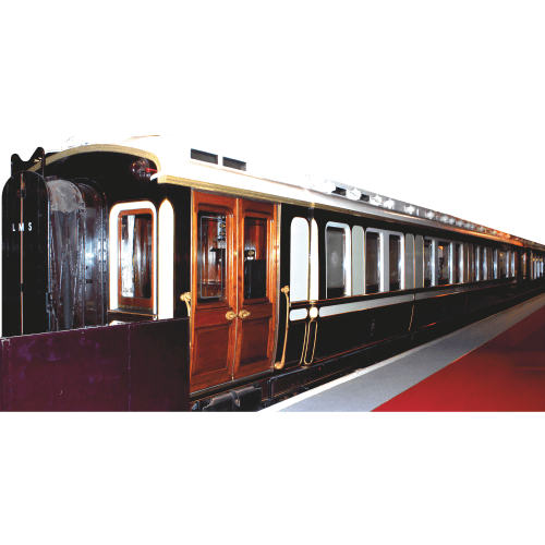 H32069 King Edward VII Royal Saloon Coach Train Railway Museum 1903 Cardboard Cutout Standee Standup Stand In