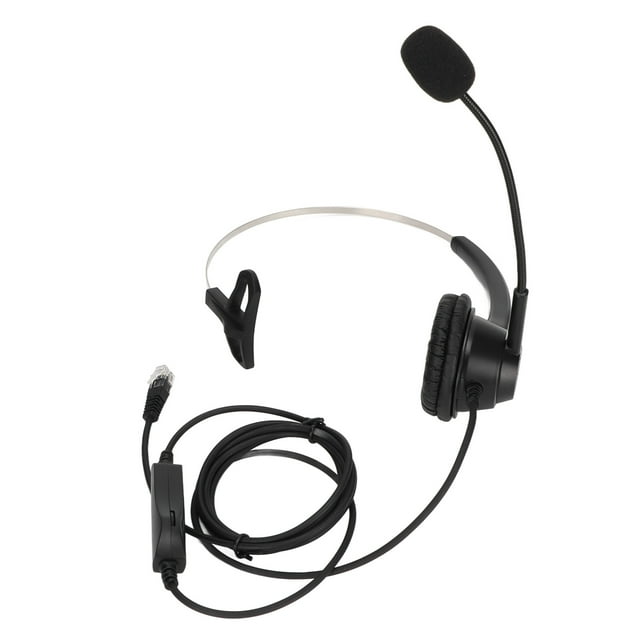 H360?RJ9?MV Telephone Headset RJ9 Business Headset with Microphone for