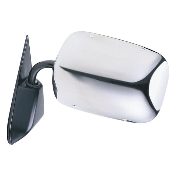 H3690 - Fit System 88-02 CHEVY Suburban / Tahoe / Blazer , GMC Suburban / Yukon , CHEVY full size P-U , GMC full size P-U , stainless steel , includes both bases OEM Style Replacement Mirror