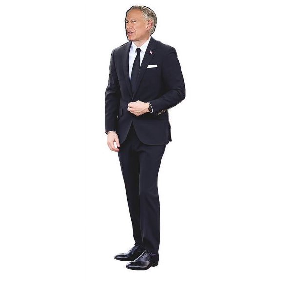 H38099 Greg Abbott Standing
