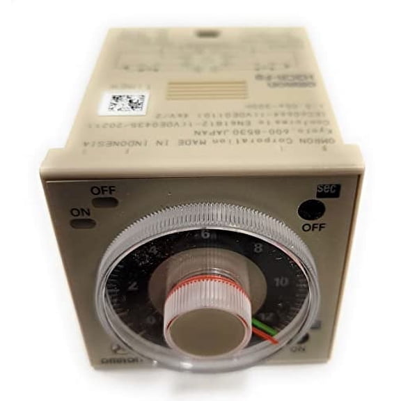 H3CR-F8 TWIN (DUAL) TIMER RELAY 1.2S-300H 100-240V AC OR 100-125VDC (8 PIN OCTAL SOCKET MOUNT) (1PC)