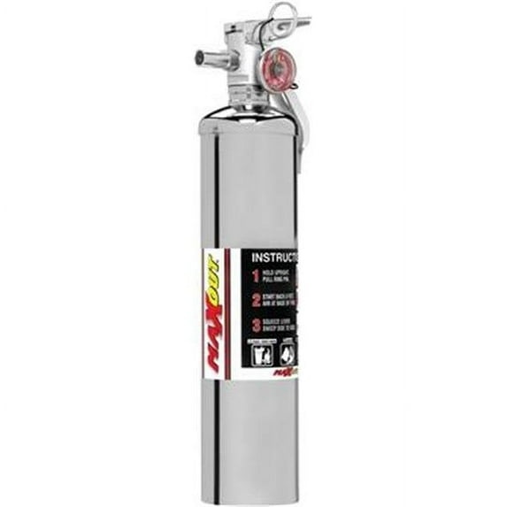 H3R MX250C 2.5 Lbs. Dry Chemical Agent Fire Extinguisher, Chrome