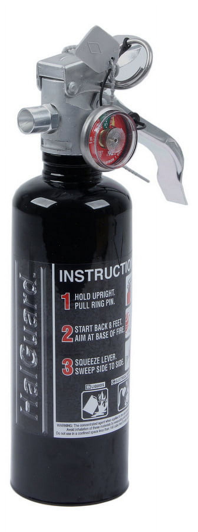 H3r Performance Sticker H3R Performance H3R Performance 1.4 lb. HalGuard Black Clean Agent Fire ...