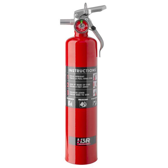 H3R Performance MaxOut Dry Chemical Car Fire Extinguisher - 2.5 lb. Red