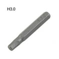 thumbnail image 1 of H4×28mm Small Hex Screwdriver Bits H3 4mm Hex Shank, 1 of 7
