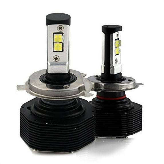 H4/9003 100 Watts CREE Headlight Conversion Kit High/Low Beam Combo Light Bulbs 6000K White 3 Year Warranty