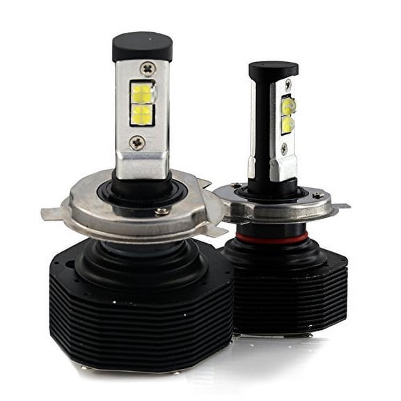 H4/9003 100 Watts CREE Headlight Conversion Kit High/Low Beam Combo Light Bulbs 6000K White 3 Year Warranty