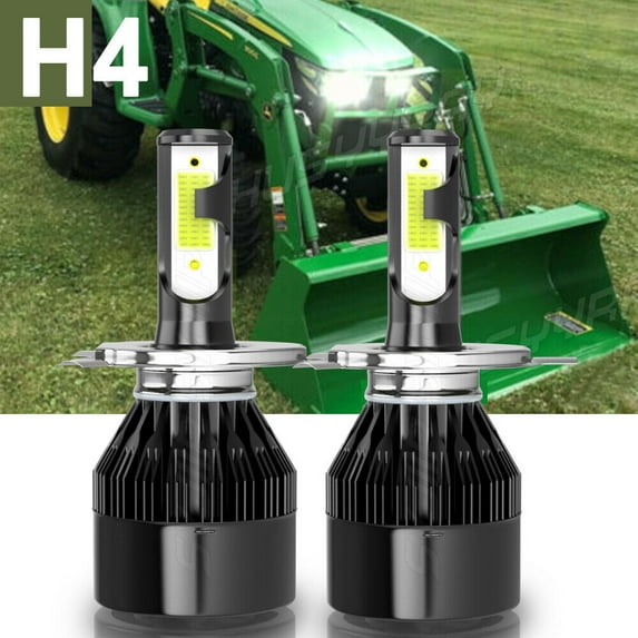 "H4 9003 LED Headlight Bulbs, 12000LM Per Set White for High and Low Beam Hi/Lo Plug and Play, Pack of 2,Compatible for 2006 Toyota Tacoma"