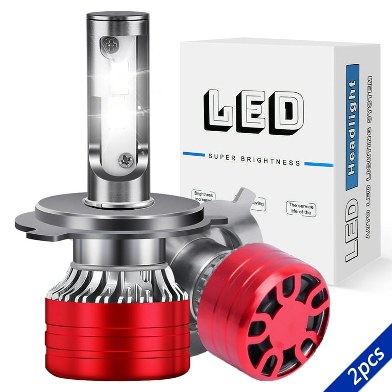 H4 LED Bulbs 12000Lm 360 Degree Adjustable