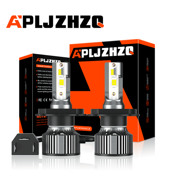 H4 9003 LED Headlight Bulbs White High Lo Beam For Toyota Hilux 2004-2019