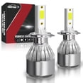 thumbnail image 1 of H4 H11 9008 9007 9006 9005 H7 LED Headlight Bulbs Kit Super White C6 LED Bulbs Plug and Play Pack of 2, 1 of 5