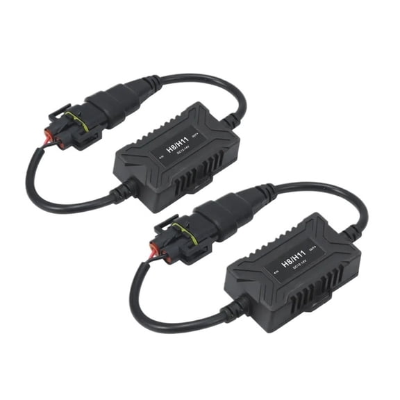 Applies to H4 H7 H11 H13 9005/9006/9012 LED Canbus Anti Flicker Bulb Error Decoder Resistor Canceller Adapter
