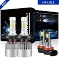 thumbnail image 1 of H4 High&Low Beam+H11 Fog Light for Toyota Tacoma 2012-2015 LED Headlight Bulbs Kit 4pcs, 1 of 7