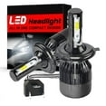 thumbnail image 1 of H4 LED Headlight Bulbs for 1994-2003 Chevrolet Chevy High and Low Beam Plug & Play 14000LM 6000K, 2 Bulbs, 1 of 10
