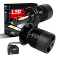 thumbnail image 1 of H4 LED Headlight Bulbs for 2016-2019 Dodge Ram 700 High and Low Beam Plug & Play 14000LM 6000K, 2 Bulbs, 1 of 10
