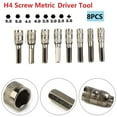 H4 Screw Metric Driver Tool Drill Bit PH2.0/M2.55.5mm Hex Shank Hex