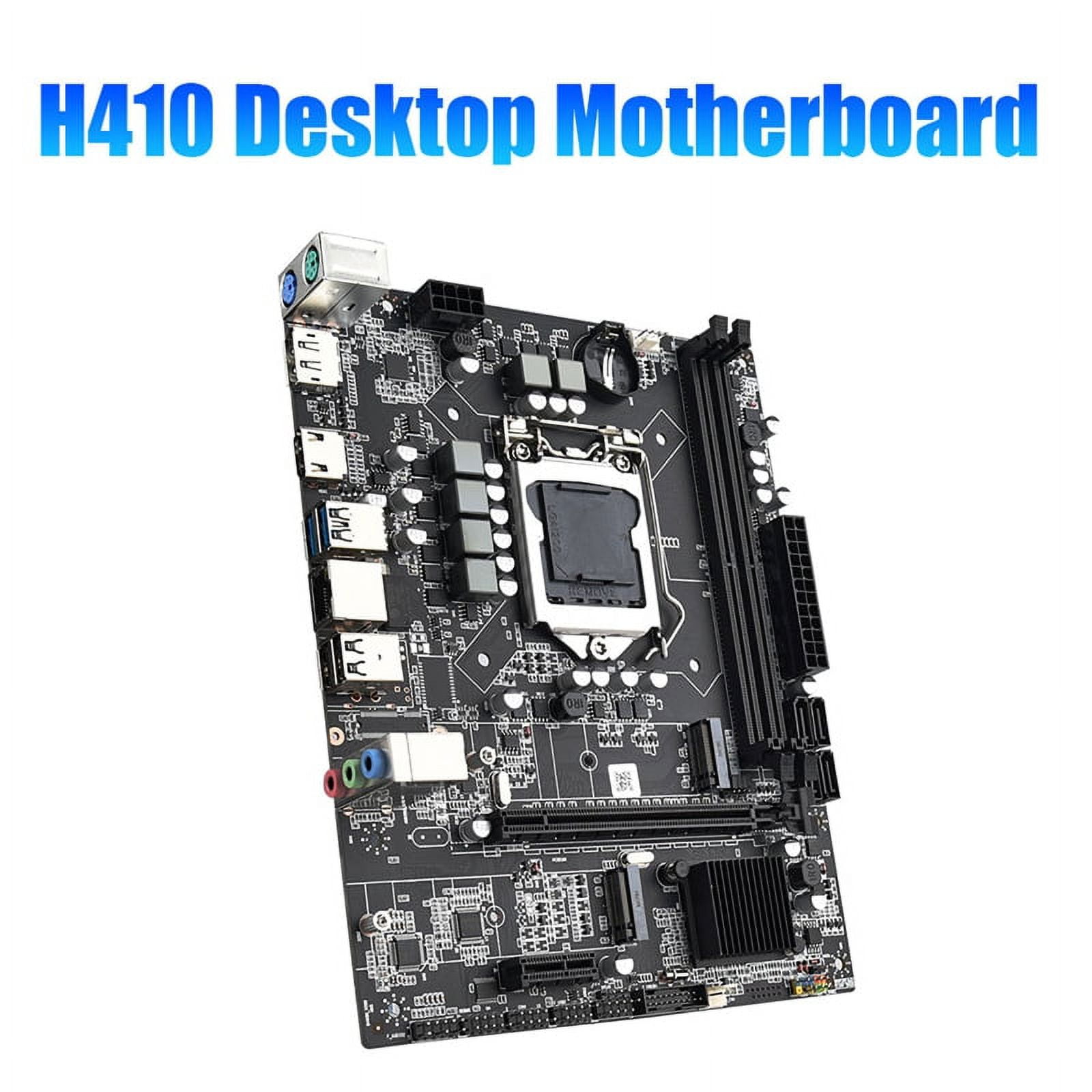 H410 Desktop Motherboard LGA1200 Gigabit 2XDDR4 Slot Up to
