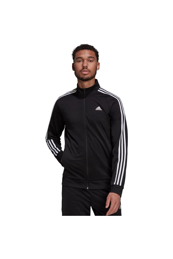[H46099] Mens Adidas 3 Stipe Tricot Track Jacket