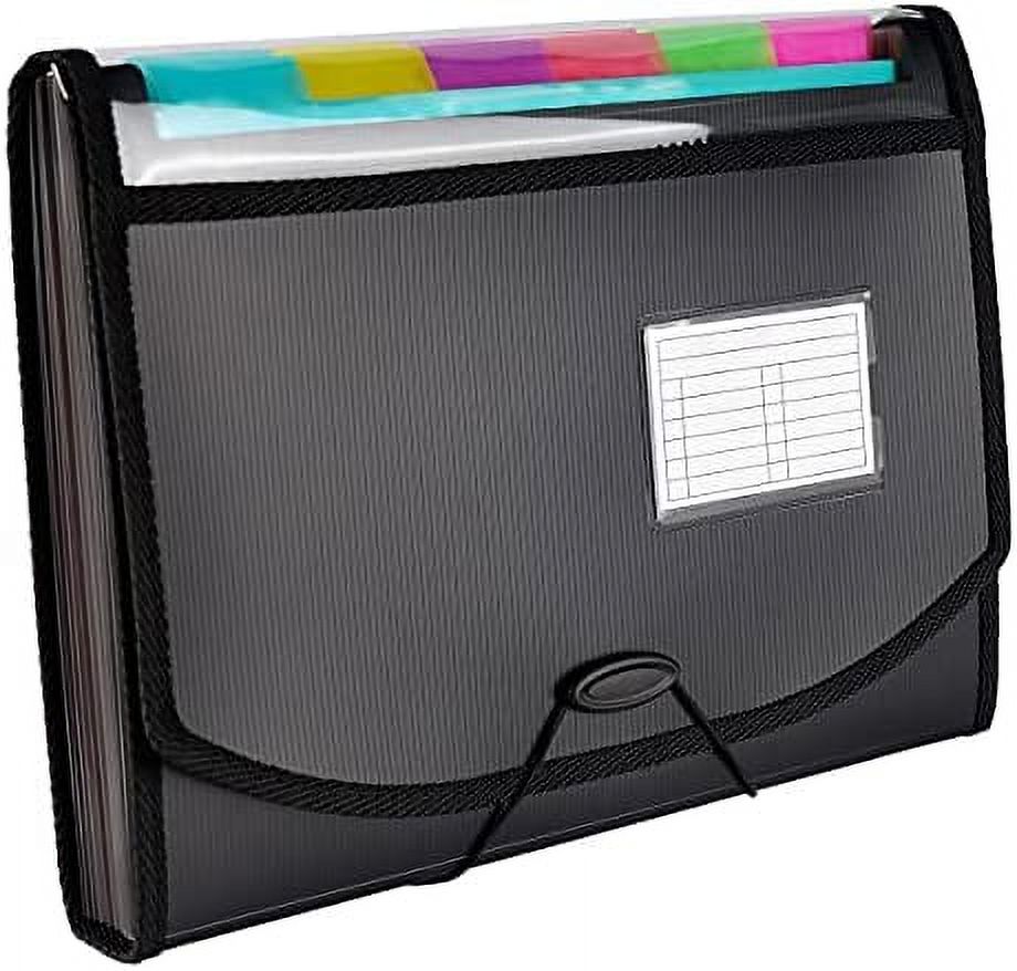 H4D Accordian File Accordion Folders 13 Pockets, Expanding Paper Filing