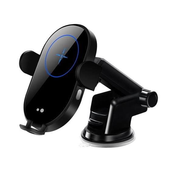 H5 15W Fast Wireless Car Charger, Intelligent Infrared Sensor Automatic Clamping Phone Mount, Magnetic Quick Charging for iPhone 17 16 15 14 13 12, Samsung S24 S23, Air Vent & Dashboard Mount